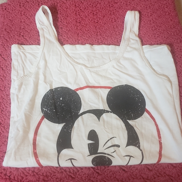 Disney Mickey Mouse Glitter Tank - Picture 2 of 3
